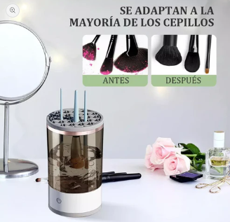✨ Limpiador Eléctrico de Brochas de Maquillaje ✨
