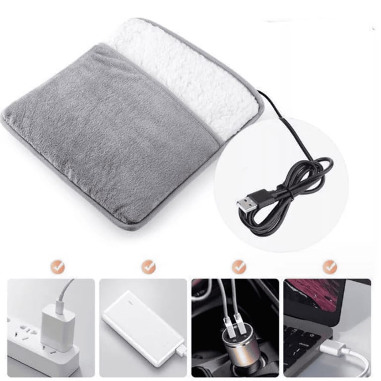Calentador de pies USB - Gris