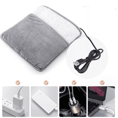 Calentador de pies USB - Gris